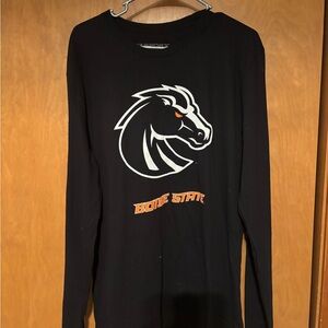 Boise State Black Long Sleeve Tee